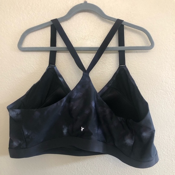 Old Navy PowerSoft Adjustable-Strap Medium Support Racerback Sports Bra Size 4X - Picture 2 of 10